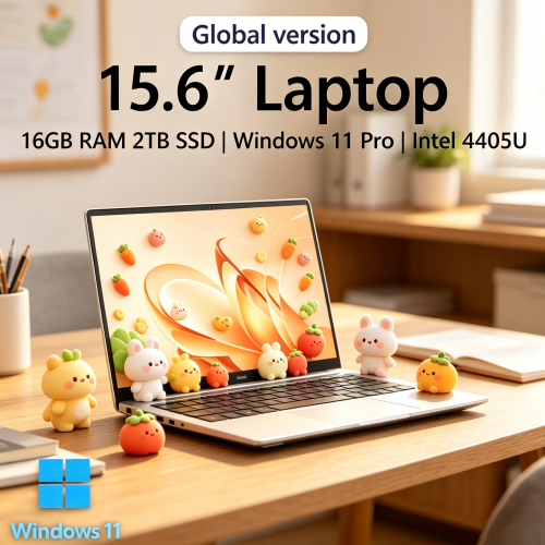 Ssd 2Tb - Klasyczny ultralekki laptop 2026, 15.6 cali,