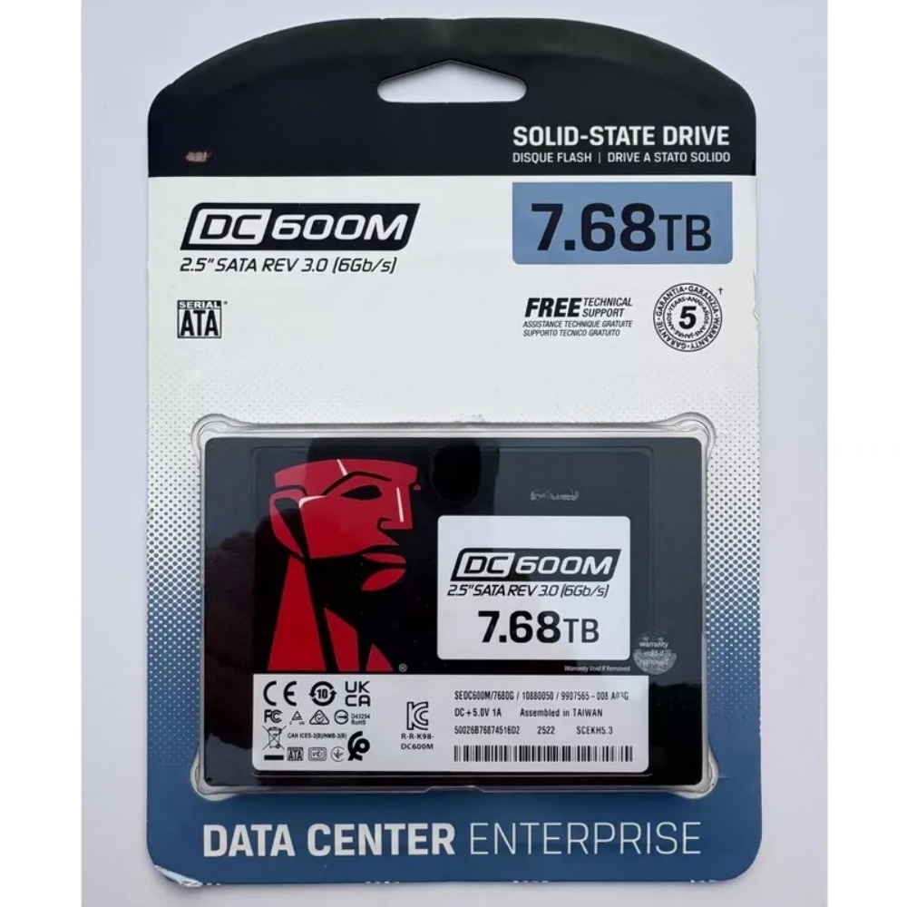 Sata Ssd - DC600M 3.84T 7.68T Dysk SSD SATA