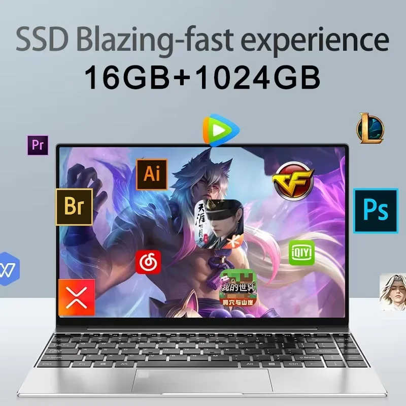 Nowy ultracienki laptop 14,1